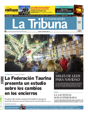 Portada La Tribuna de Guadalajara