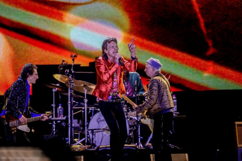 Los Rolling Stones arrancan su gira por Europa con un concierto en el Wanda Metropolitano de Madrid  / RICARDO RUBIO