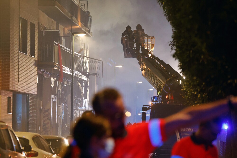 Explosión en la Calle Goya de Valladolid  / AGENCIAS