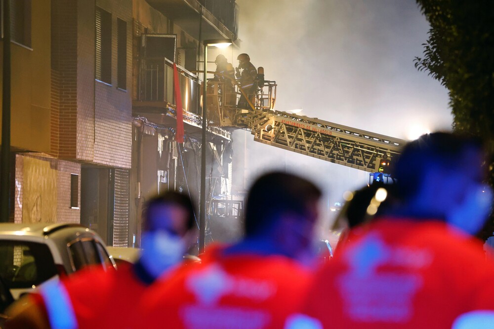 Explosión en la Calle Goya  / AGENCIAS