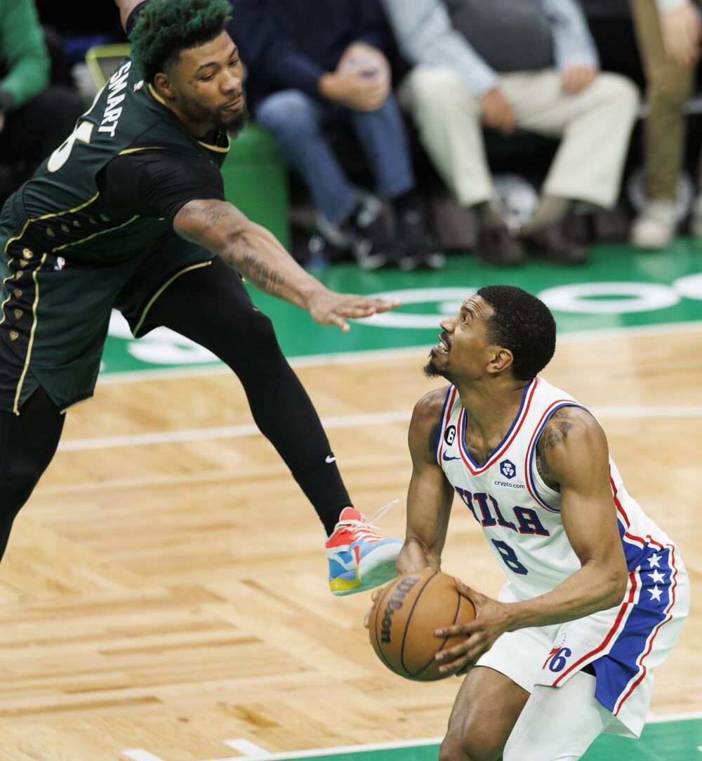 NBA Playoffs - Philadelphia 76ers at Boston Celtics  / CJ GUNTHER