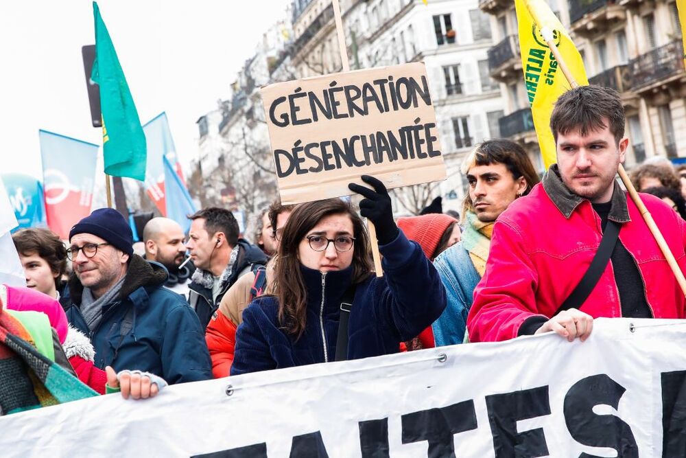 Mobilization in France against the government's reform of pensions  / TERESA SUAREZ