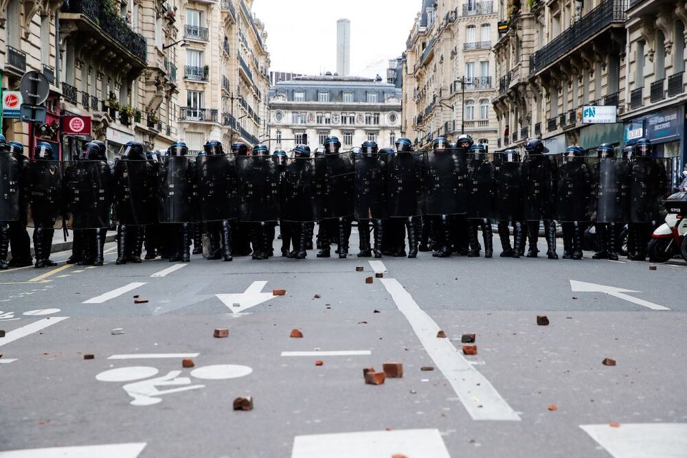 Mobilization in France against the government's reform of pensions  / TERESA SUAREZ