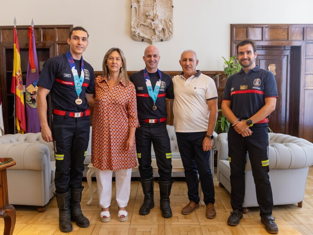 Guadalajara firefighters shine at the Police and Fire Olympics