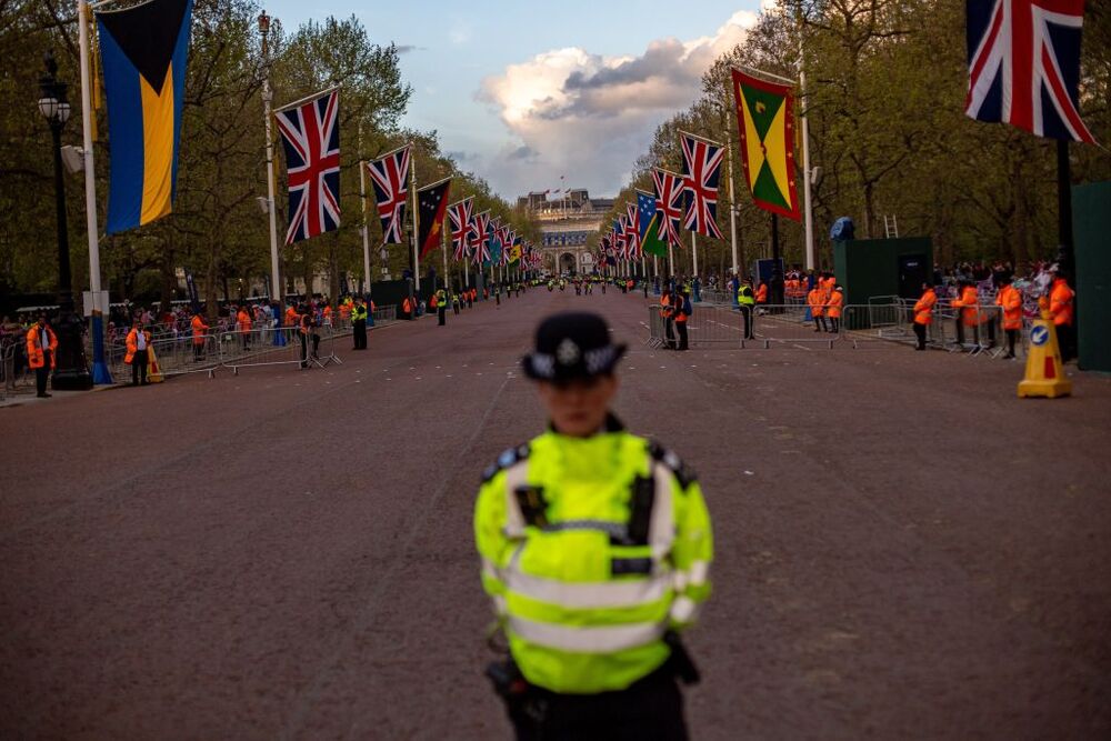 London prepares for the Coronation of King Charles III  / MARTIN DIVISEK