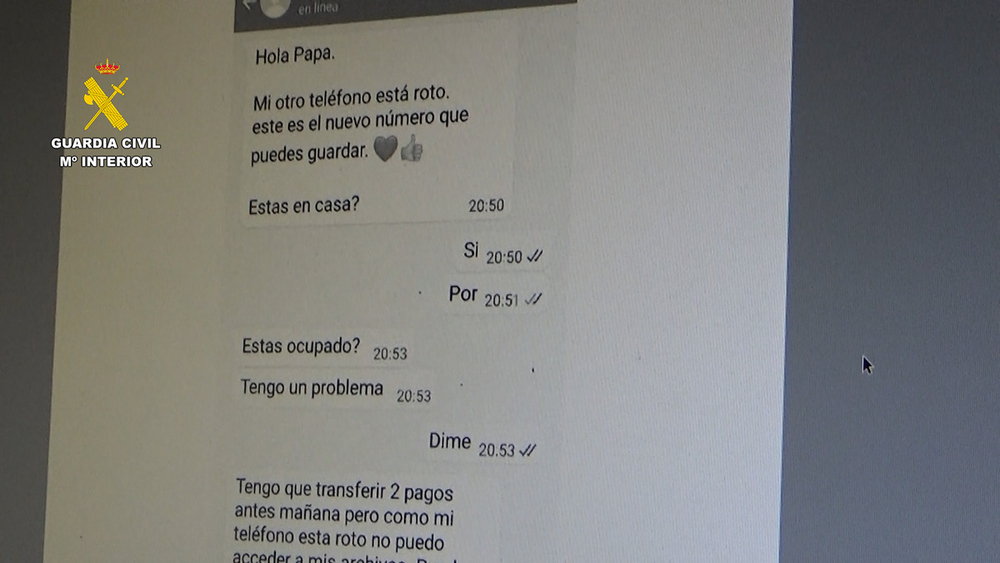 La Guardia Civil llevó a cabo esta operación.