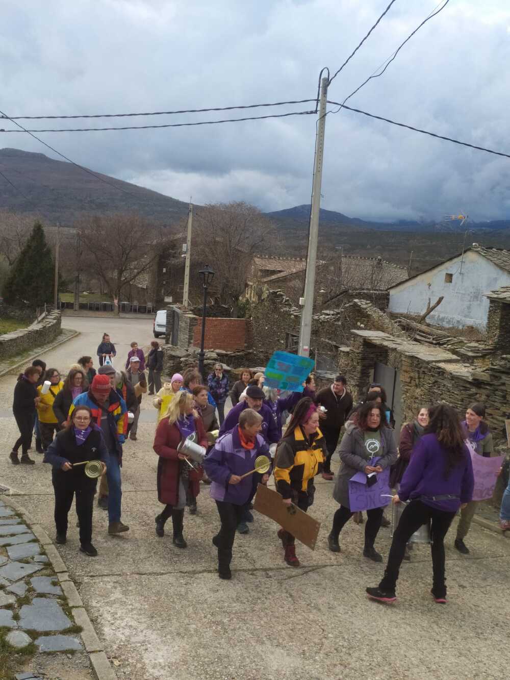 Las mujeres rurales de Guadalajara salieron a la calle el 8M