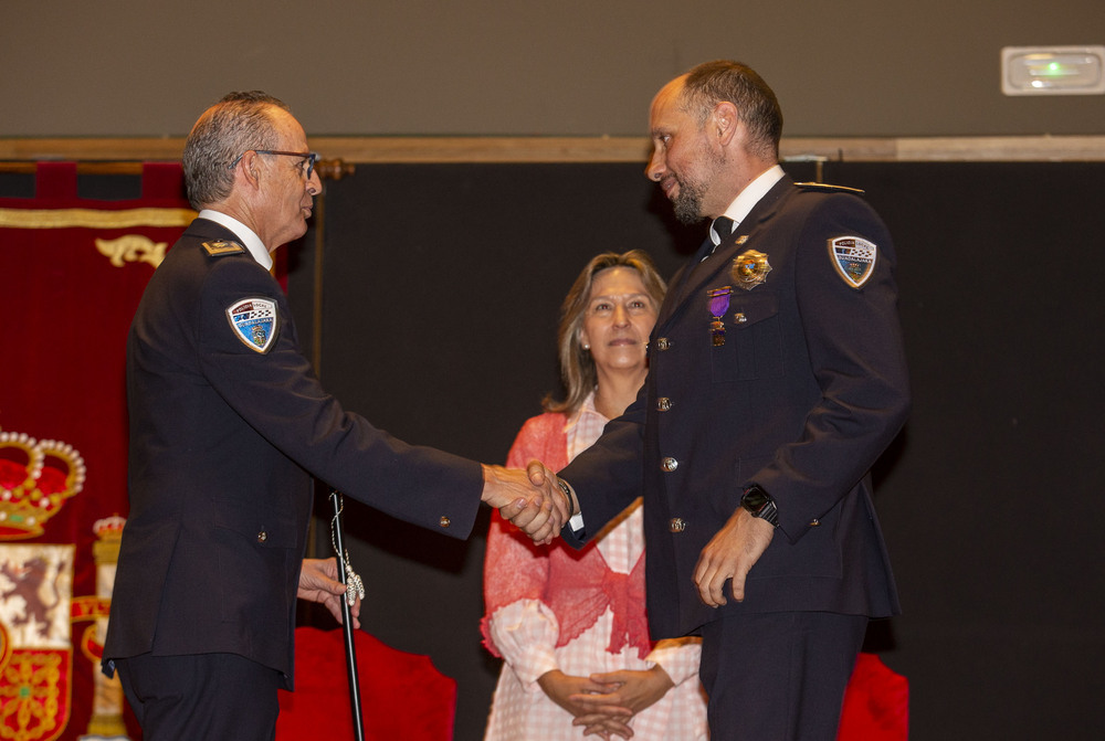 Acto de toma de posesión del nuevo jefe de la Policía Local de Guadalajara 