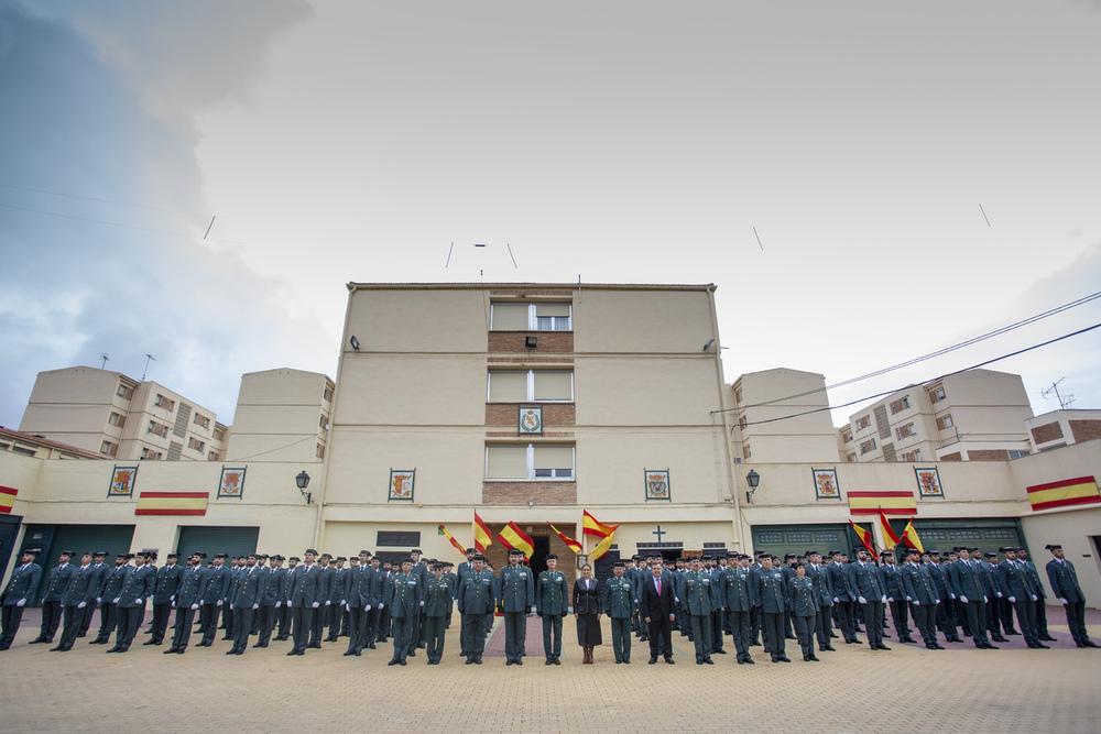 Llegan 129 alumnos a hacer prácticas en la Guardia Civil