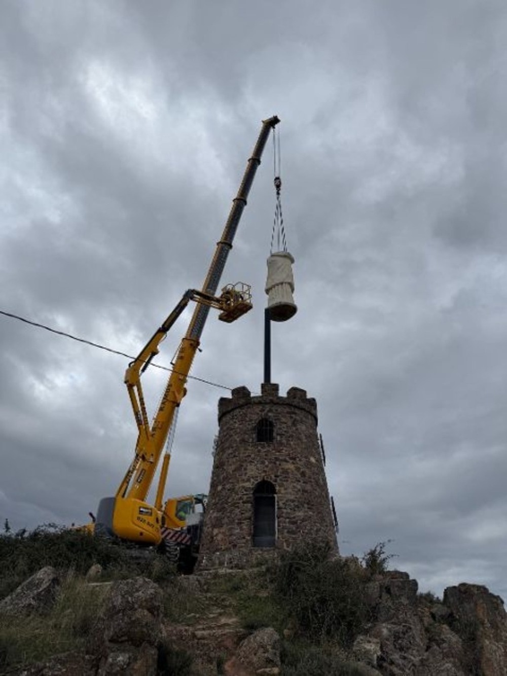 El nuevo 'corcovado' de la comarca de La Jara