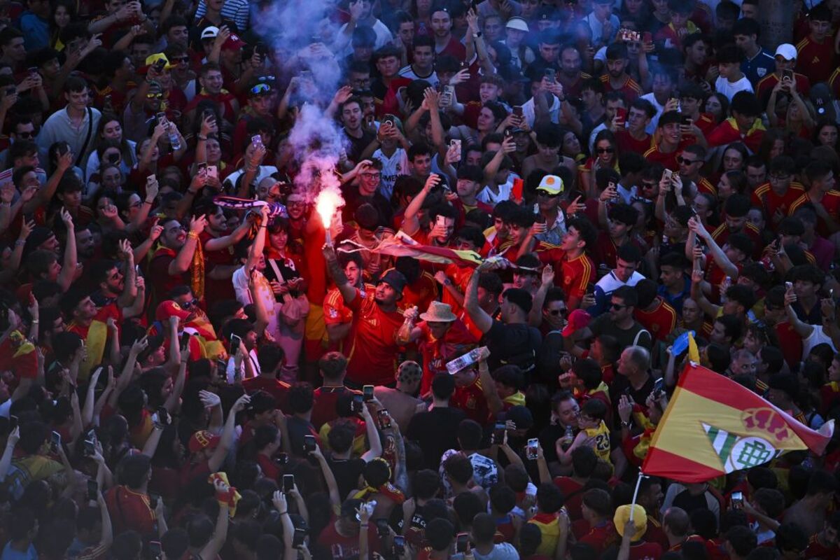 Celebración de la selección española en Madrid  / FERNANDO VILLAR