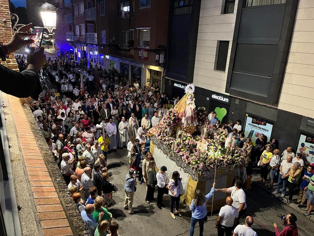 Traslado de la Virgen de la Antigua desde su santuario hasta la concatedral 