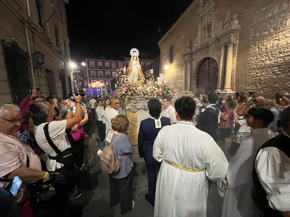 Traslado de la Virgen de la Antigua desde su santuario hasta la concatedral 