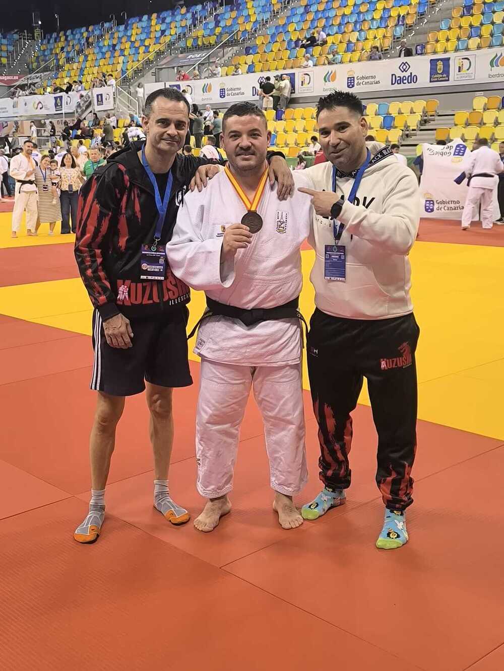 Un yunquerano, medalla de bronce en el Campeonato de Veteranos