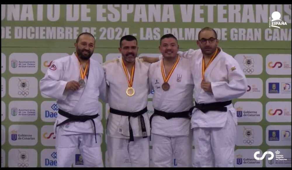 Un yunquerano, medalla de bronce en el Campeonato de Veteranos