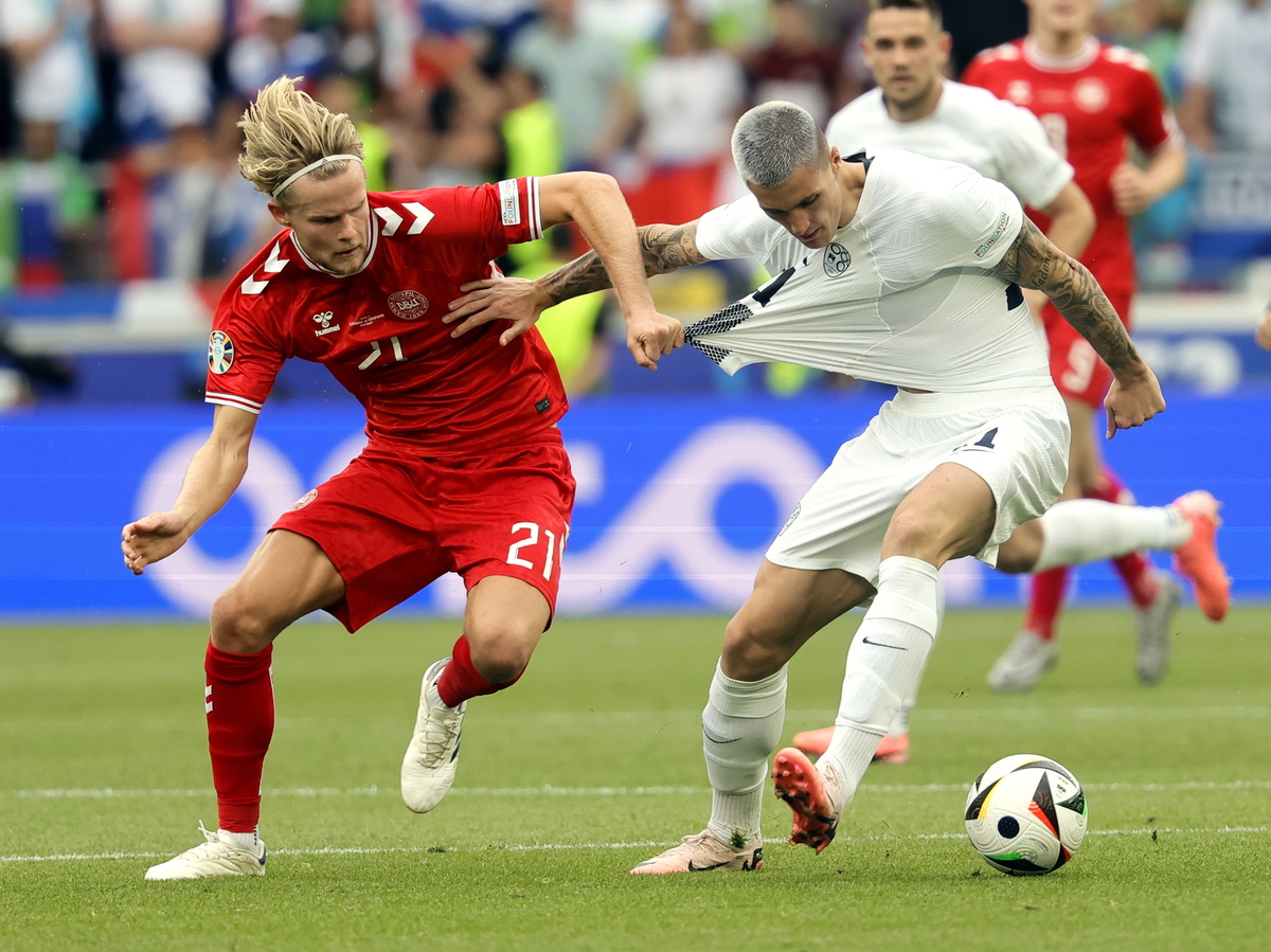 UEFA EURO 2024 - Group C Slovenia vs Denmark  / RONALD WITTEK