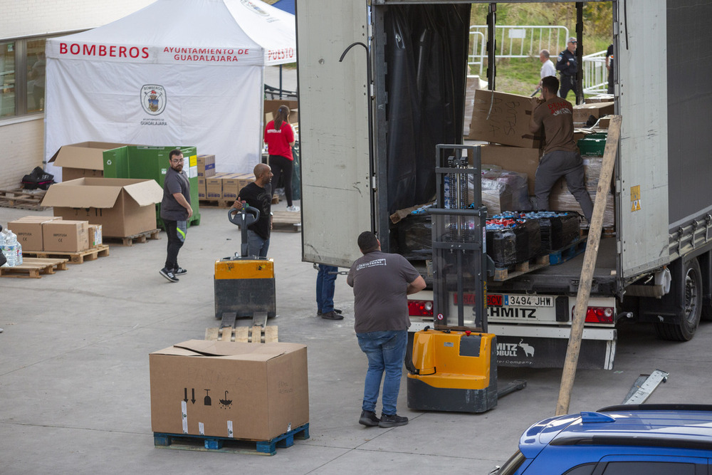 Han sido muchas las iniciativas solidarias para la recogida de material donado para los damnificados por el temporal.