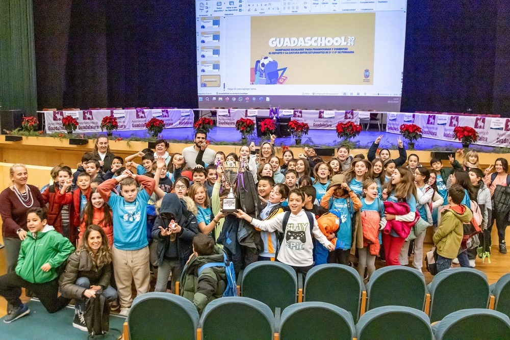 Los colegios de Las Lomas y Adoratrices ganan el Guadaschool 