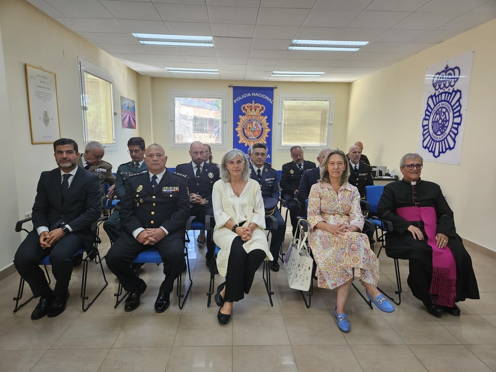 Acto de conmemoración de una efeméride más en el Cuerpo de la Policía Nacional