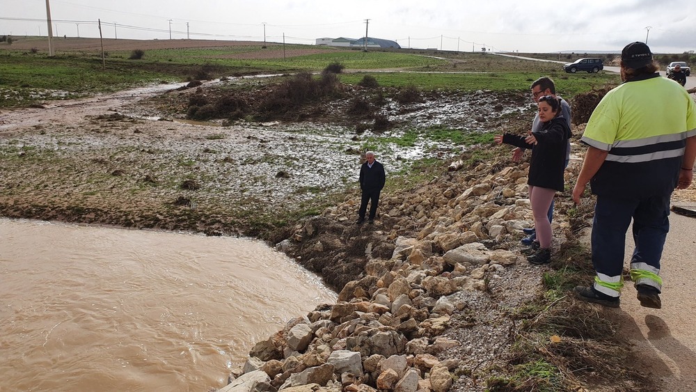 Imágenes de la visita cursada por el presidente de la Diputación, José Luis Vega, a varios de los municipios del Señorío de Molina afectados por la DANA.