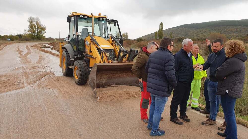 Imágenes de la visita cursada por el presidente de la Diputación, José Luis Vega, a varios de los municipios del Señorío de Molina afectados por la DANA.