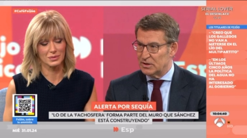 Feijóo: Page es probablemente lo único que queda del PSOE