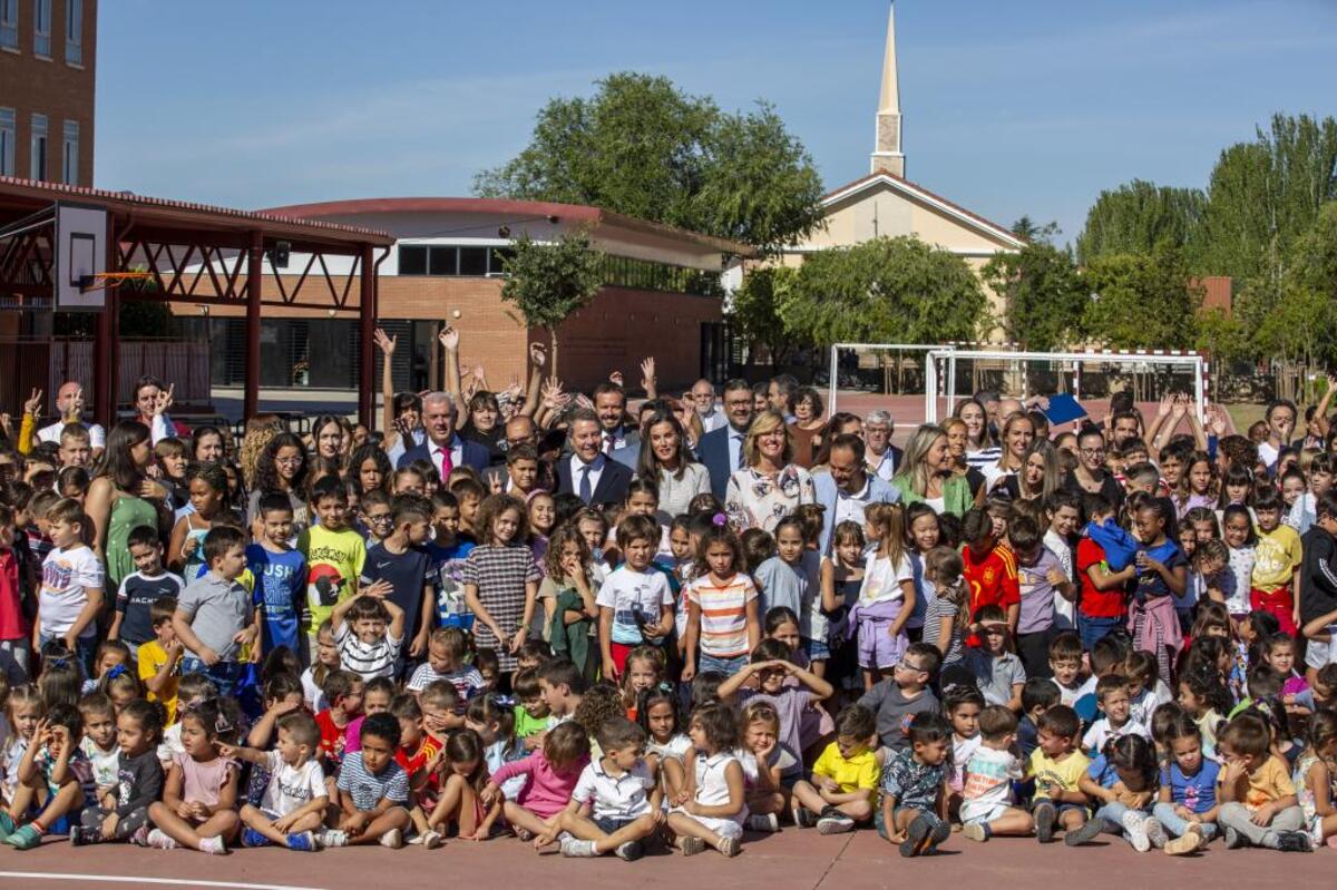 S.M. La Reina Letizia inaugura oficialmente el curso escolar