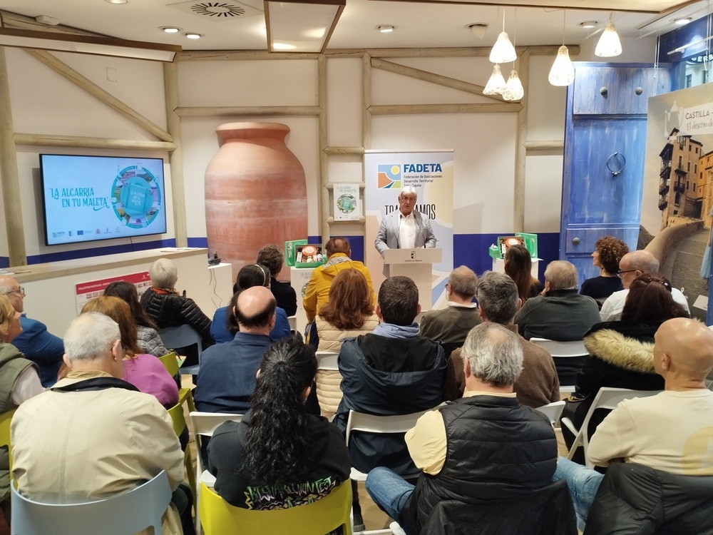 Imagen de la presentación de 'La Alcarria en tu maleta' en Madrid.