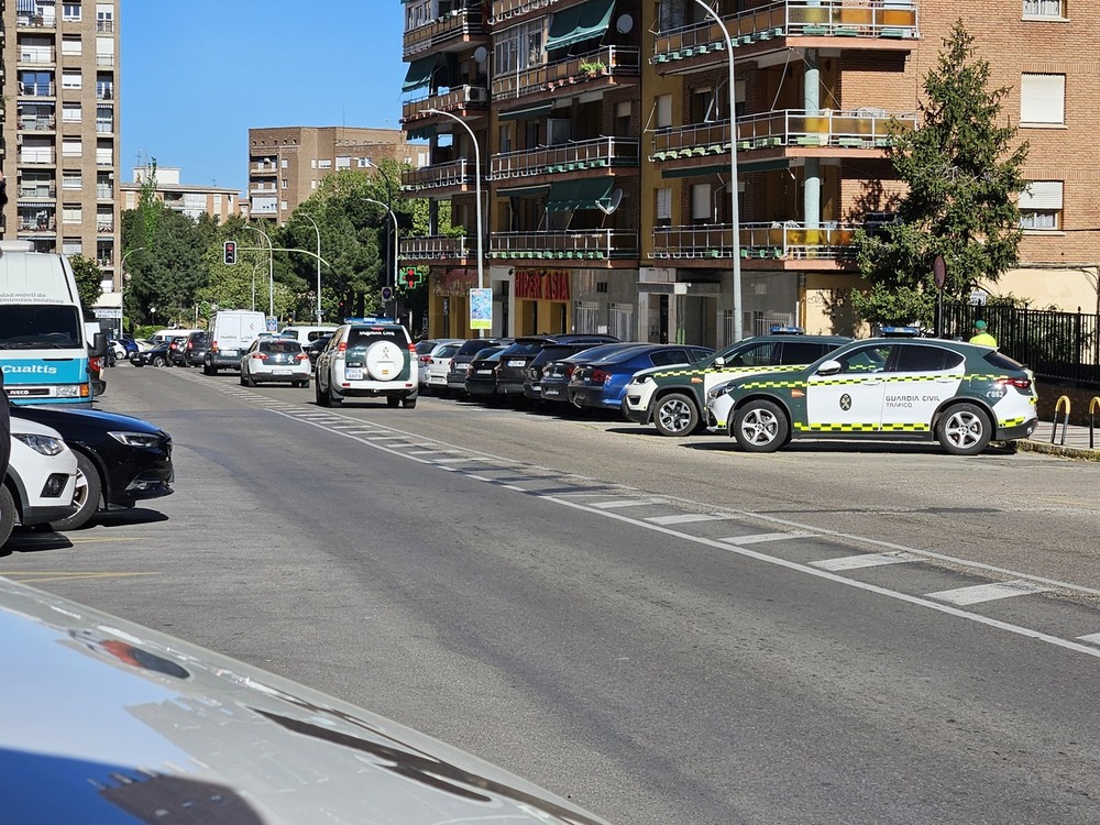 Momento en el que los detenidos abandonaban los calabozos de la Benemérita en Guadalajara 