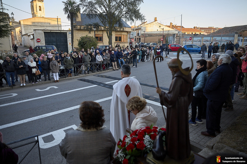 Yunquera de Henares celebró San Antón