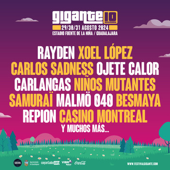 Ya tenemos el primer cartel del Festival Gigante 2024