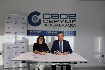 CaixaBank y CEOE-Cepyme Guadalajara renuevan su colaboración