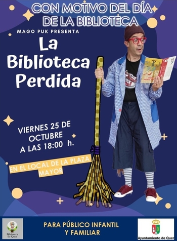 Quer celebra Día de las Bibliotecas con La biblioteca perdida