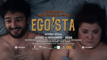 La Diputación invita al estreno del cortometraje ‘Egoísta’