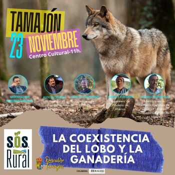 SOS Rural organiza en Tamajón una conferencia sobre el lobo