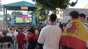 Habrá pantallas gigantes para ver la final de la Eurocopa