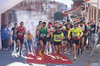 Récord de participación en la X Carrera del Pavo de Yunquera