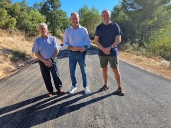 Cereceda estrena un mejorado camino a la Ermita de San Roque