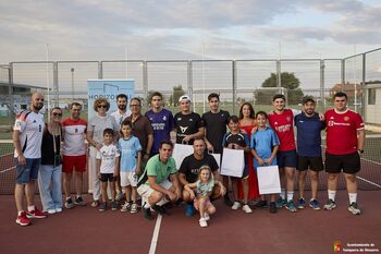 Javier García revalida título en torneo de tenis de Yunquera