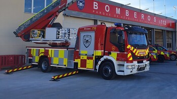 Diputación adquiere tres nuevos vehículos de bomberos