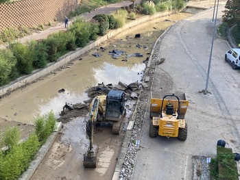 PSOE critica el retraso de las obras del Barranco del Alamín