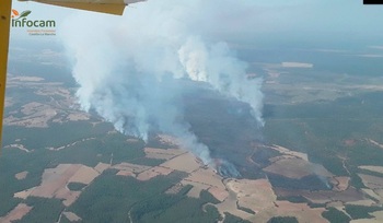 El incendio de Valverdejo, el más importante de este verano