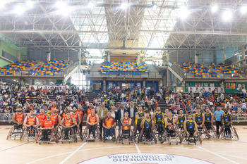 La capital, sede de Copa Rey de baloncesto en silla de ruedas