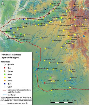 Localizadas 86 fortificaciones islámicas en la Mancha Alta