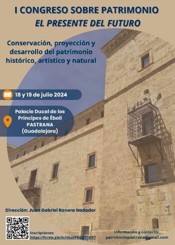 Pastrana celebrará el I Congreso sobre Patrimonio