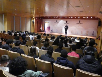 Actividad de sensibilización de género en dos institutos