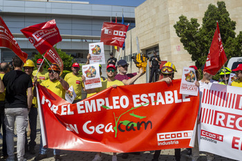 CCOO denuncia que en Geacam hay 500 contratos precarios