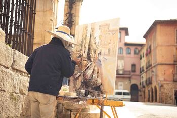 Juan José Catalá gana Concurso de Pintura Rápida de Sigüenza