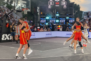 España, campeona de Europa de baloncesto 3x3 femenino