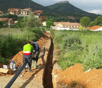 Jadraque realiza obras de mejoras de abastecimiento de agua